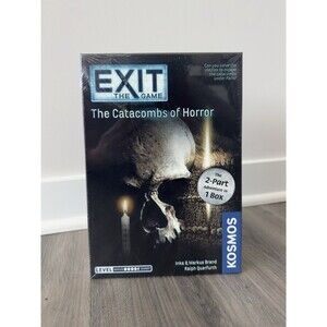 NEW EXIT The Game The Catacombs of Horror Escape Room Kosmos - New / Sealed